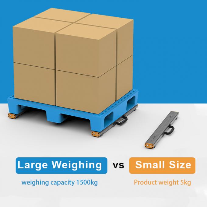 Bluetooth-Industrialwaage für Paletten, Stangewichtung 1500kg tragbare Balkenwaage 3