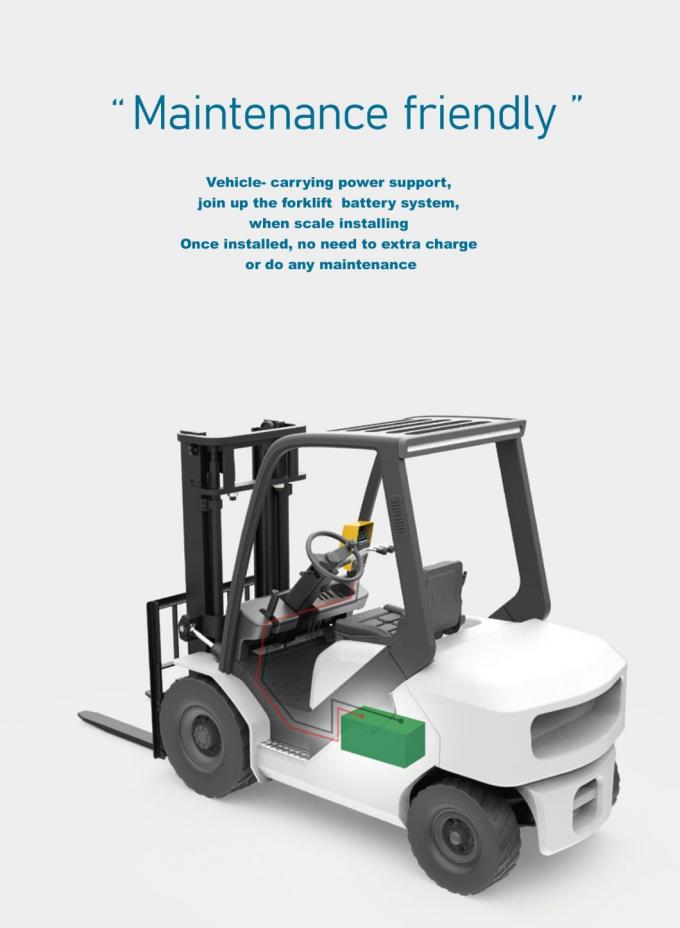 Wireless Digital Forklift Waage System 5 Tonnen Industrie Gewichtung Bewegung Waage für Gabelstapler 4