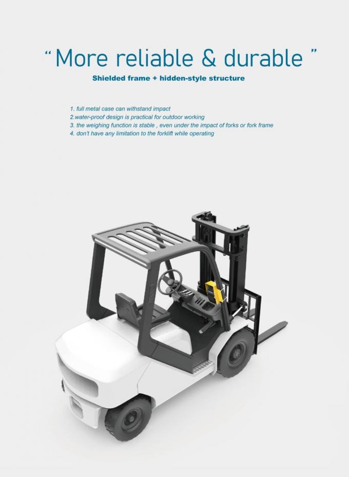 Wireless Digital Forklift Waage System 5 Tonnen Industrie Gewichtung Bewegung Waage für Gabelstapler 5