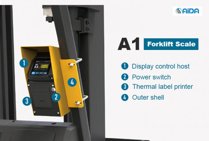 Digitale Forklift-Wagen 5000kg Balance Industriefahrzeug Gewichtsindikator für die Verwendung von Gabelstaplern 1