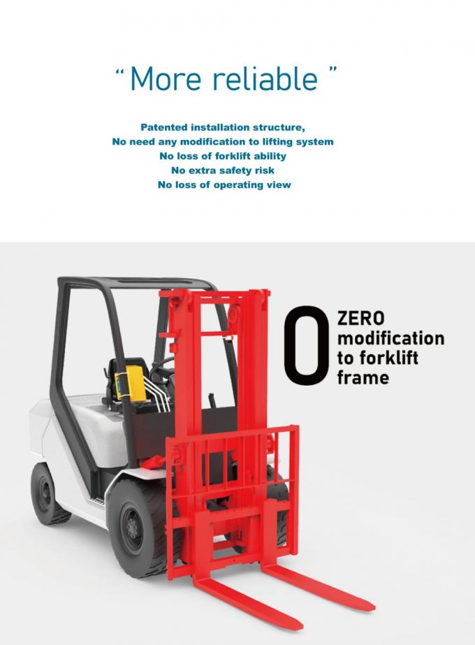 Digitale Forklift-Wagen 5000kg Balance Industriefahrzeug Gewichtsindikator für die Verwendung von Gabelstaplern 3