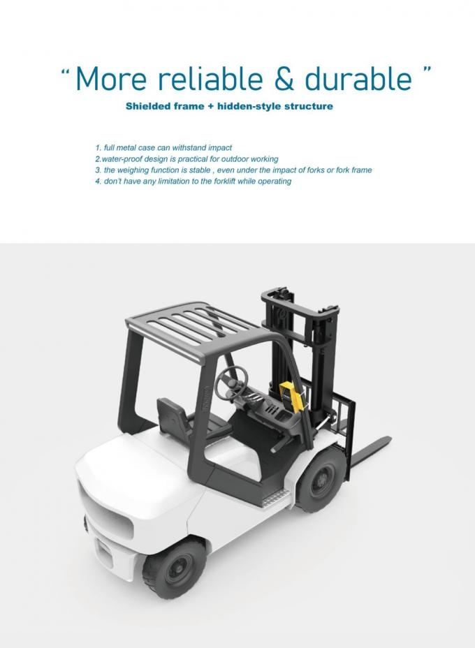 Digitale Forklift-Wagen 5000kg Balance Industriefahrzeug Gewichtsindikator für die Verwendung von Gabelstaplern 6