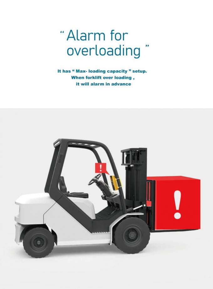 Digitale Forklift-Wagen 5000kg Balance Industriefahrzeug Gewichtsindikator für die Verwendung von Gabelstaplern 7