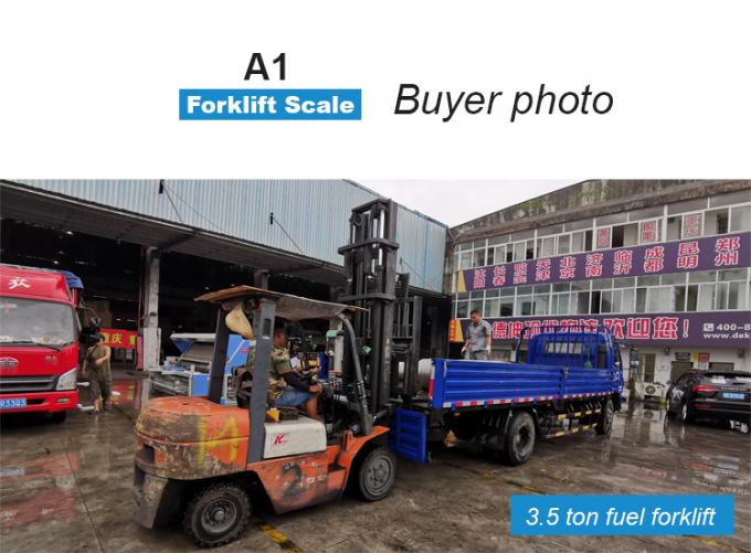 Digitale Forklift-Wagen 5000kg Balance Industriefahrzeug Gewichtsindikator für die Verwendung von Gabelstaplern 10