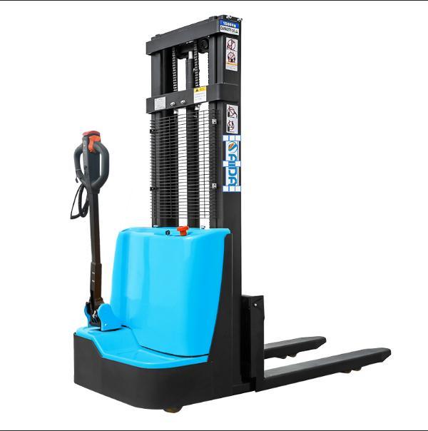 Elektrische Stapler für Fußgänger Gabelstapler 1200 kg Kapazität Gleichstrommotor 0