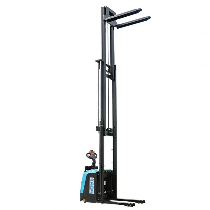 Massivreifen elektrischer Stapler Gabelstapler 5000 mm Höhe Stand auf Typ Gabelstapler Stapler 0