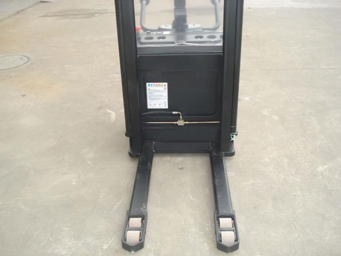 Antriebs Walkie Stacker Paletten Jack Truck 3000 lbs Kapazität Stand auf elektrischen hydraulischen Gabelstapler 4