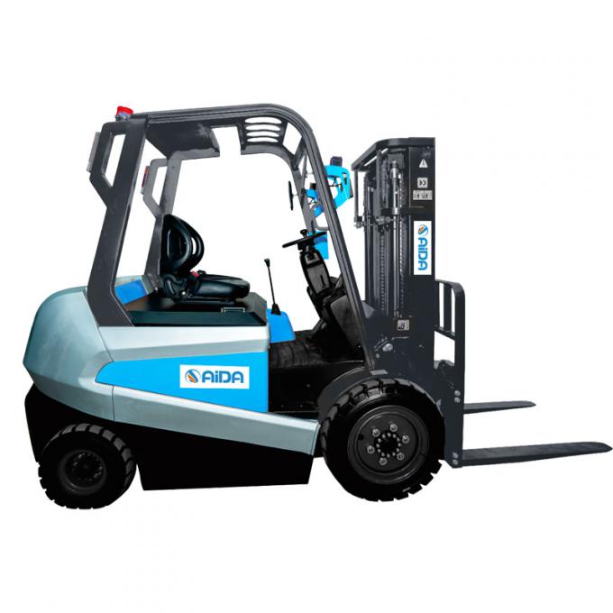 Handhabung Elektro-Forklift 1,5 Tonnen Geräuscharme Energieeinsparung 2 Tonnen 0