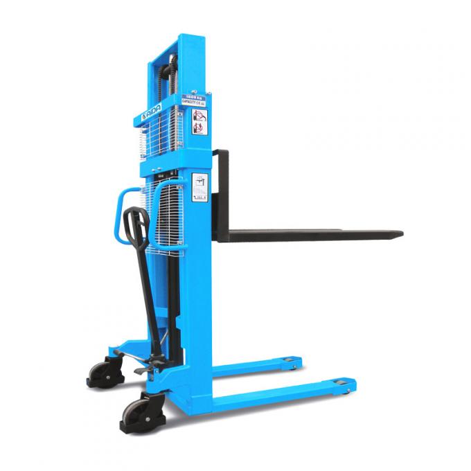 Kleiner Hand-Hydraulischer Tragbarer Palettenheberstapler mit einer Kapazität von 2000 kg 0