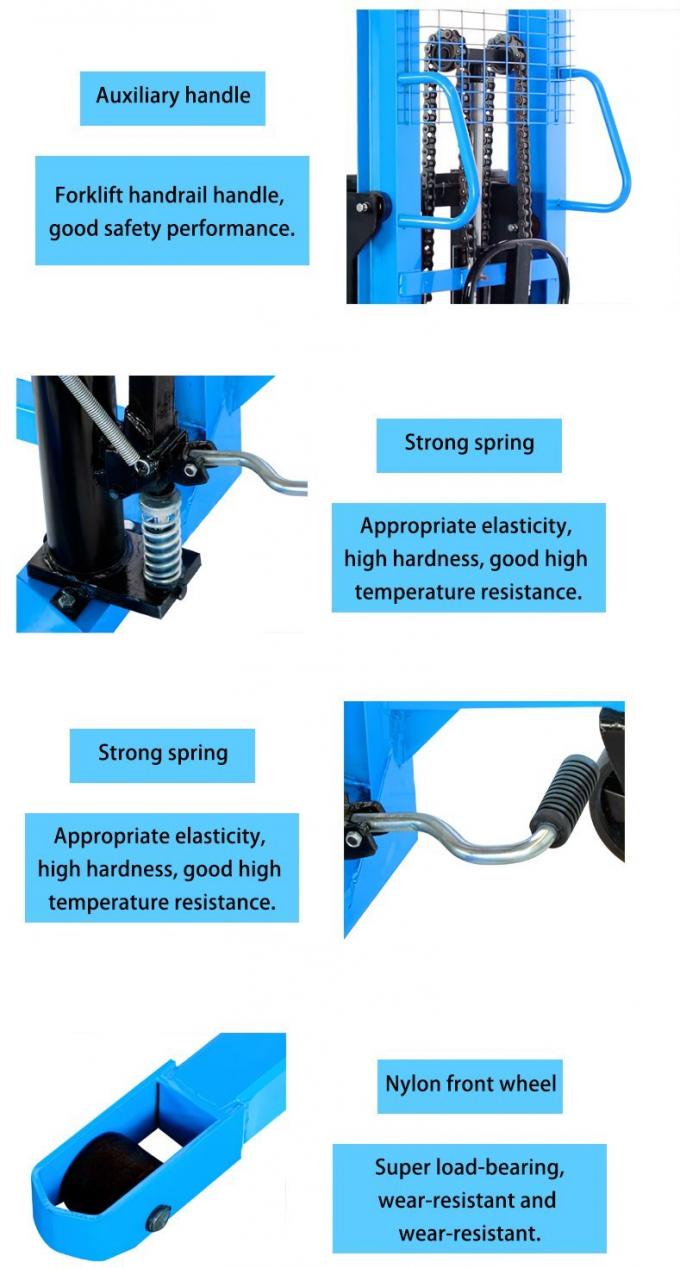 Hydraulischer Handpalletenstapler mit 2 Tonnen Temperaturbeständigkeit 1