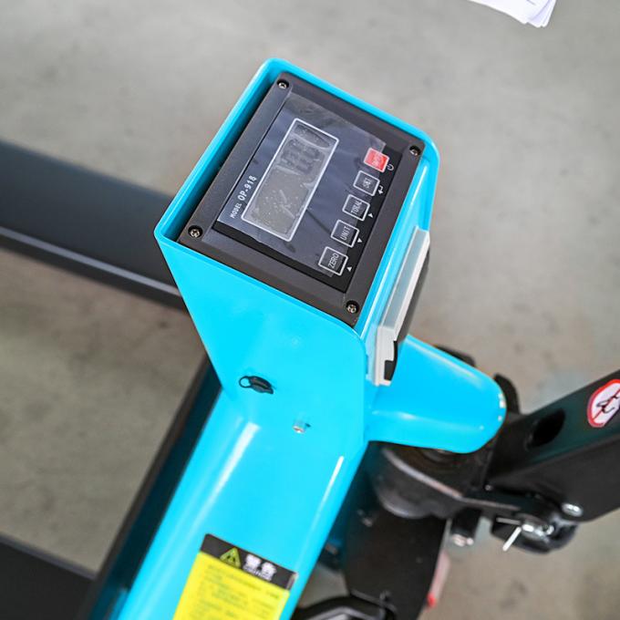 Manueller Palettenwagen mit Drucker und digitaler Palettenwaage 3