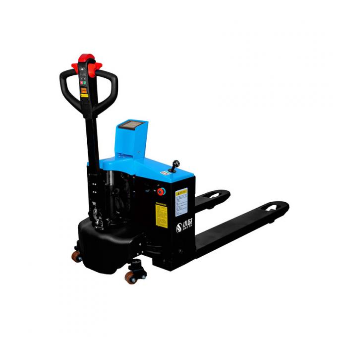 CE-zertifizierter hydraulischer Li-Ionen-Palettenwagen mit 750 Watt-Antriebsmotor 0