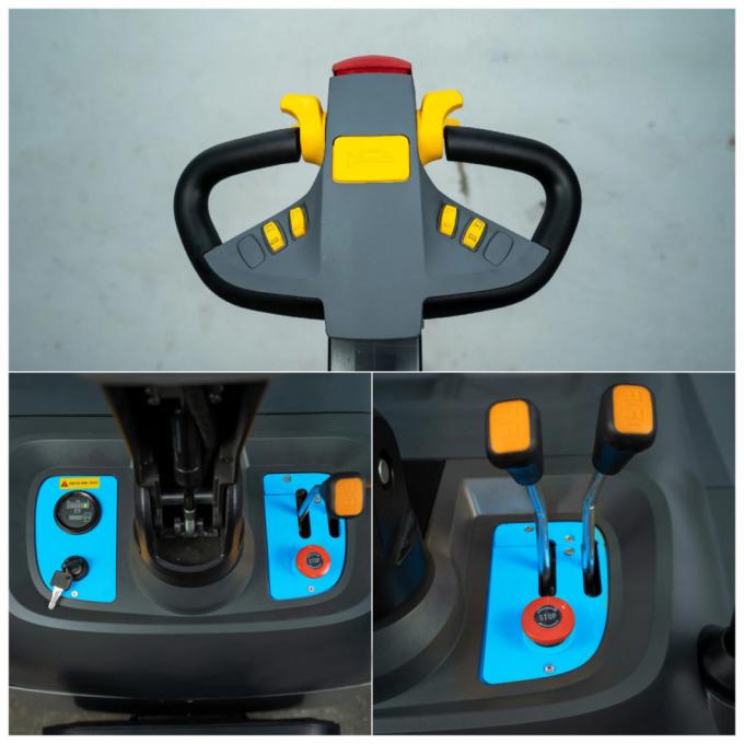 Kleine Elektrofahrzeuge Gabelstapler 2000 kg ISO-zugelassene Selbstdiagnose 0