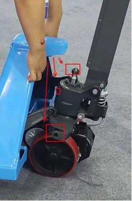 Nachrüstung Palettenwagen Teile Jack Reparaturmodul Handbuch mit Bürstenloser Motor 3