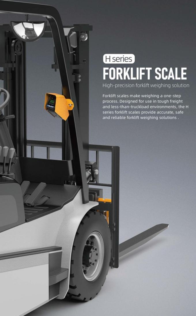 Bluetooth-Forklift-Wagen mit montierten Waagen 1