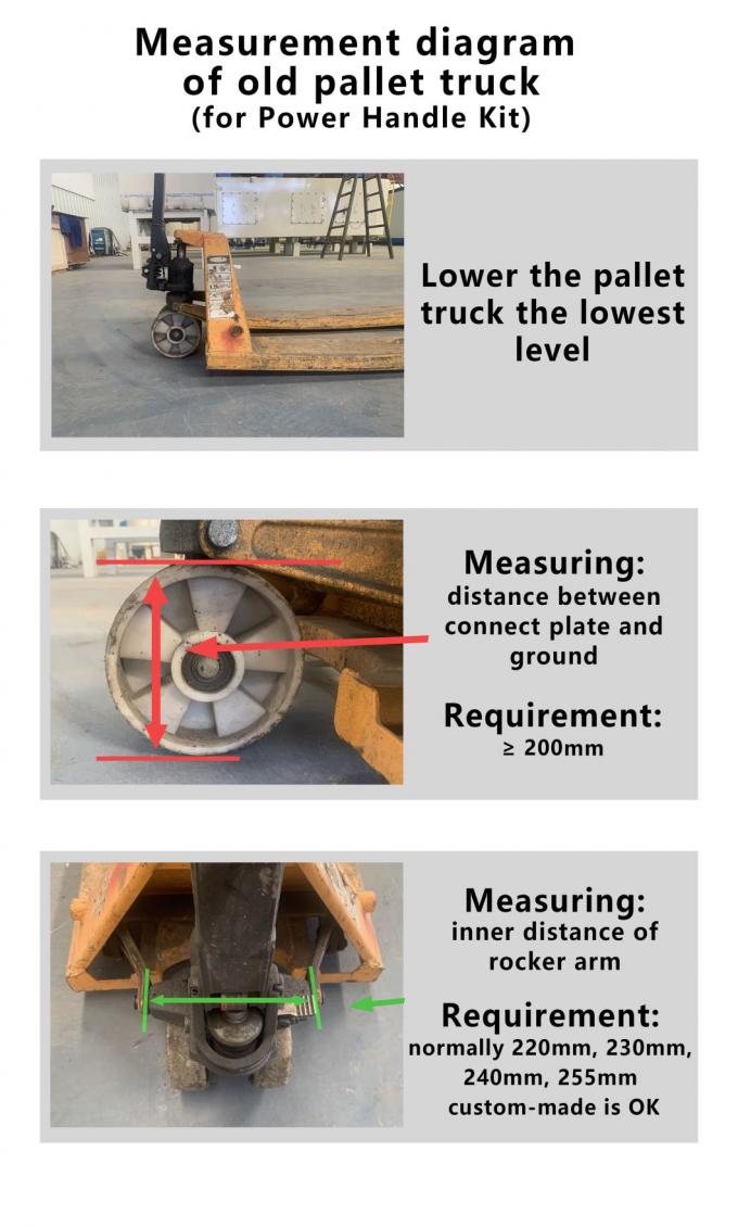 Maximieren Sie die Effizienz mit dem elektrischen Handling-Kit für Palettenfahrzeuge 1