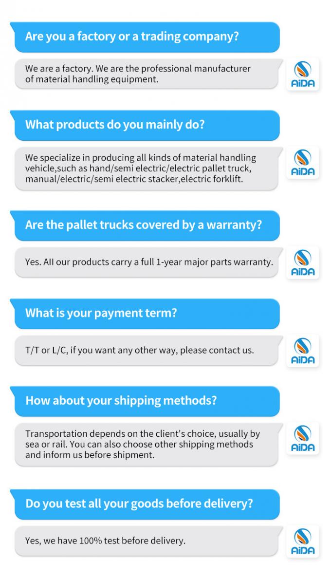 Power Handle Module Kit zur Aktualisierung des gebrauchten Handpallettrucks auf den elektrischen Power Pallet Jack 17